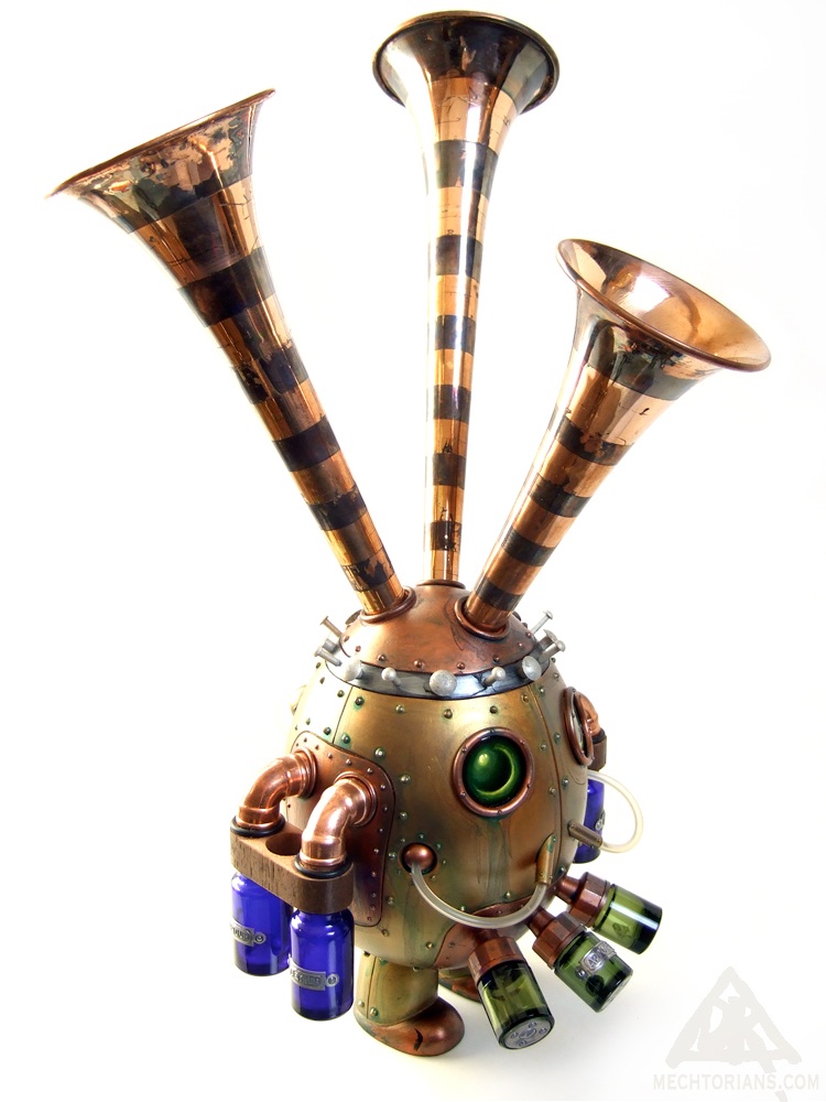 Blavatski & Sons Phenomenological Extrapolator Mechtorian customised art toy by Doktor A.