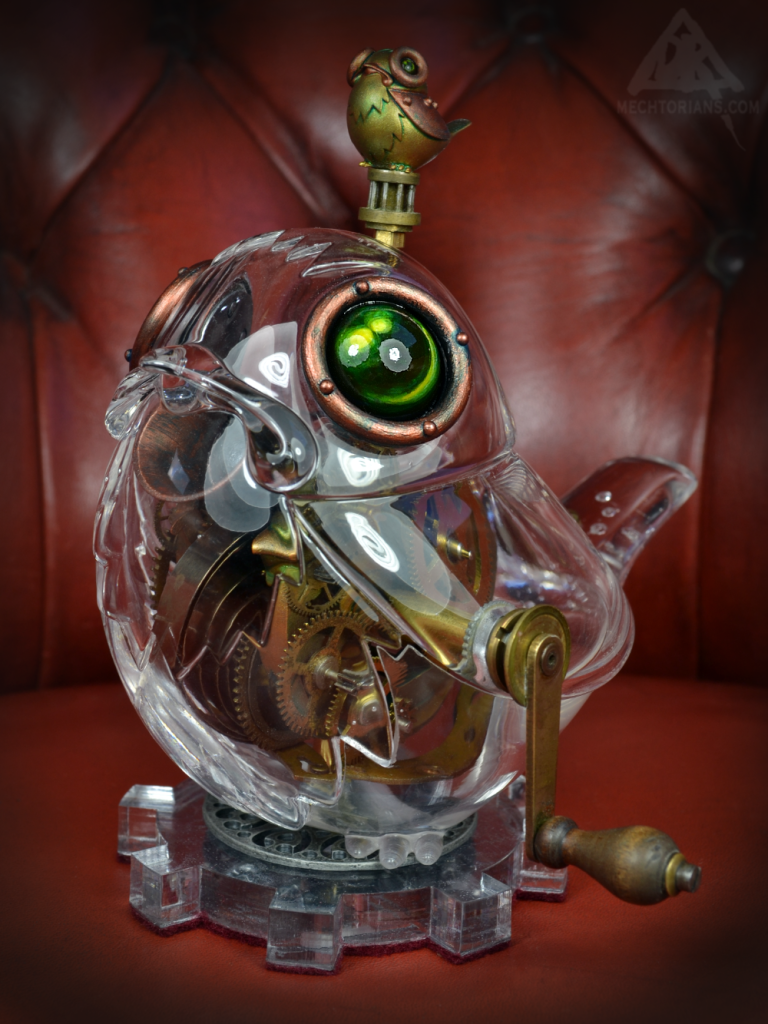 Clock Robin.
Mechtorian customised resin Robin figure from Muffin Man.
By Doktor A. Bruce Whistlecraft
2020