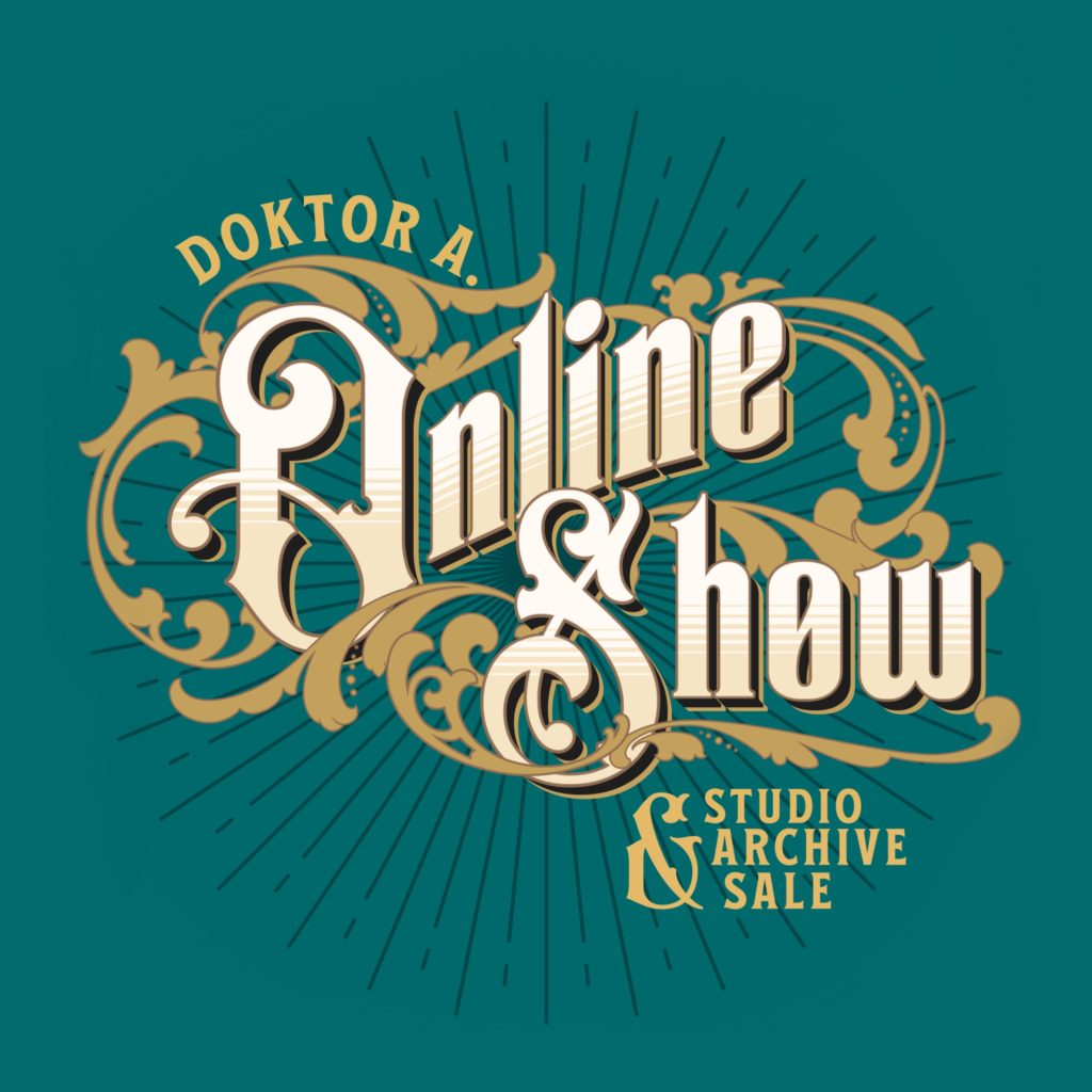 Doktor A's Online Show and Studio Archive Sale.