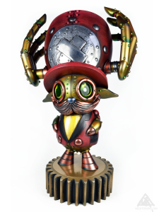 Anthony-T-Chopper-Front-LeftAnthony T Chopper.Mechtorian sculpture created by Doktor A. Bruce Whistlecraft.Inspired by the anime One Piece.2019.