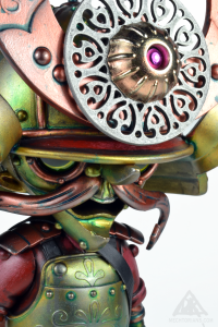 Clockwork-Katana-Mask-Helmet-CloseClockwork Katana.Customised Kid Katana resin figure from 2PetalRose by Doktor A. Bruce Whistlecraft.2021