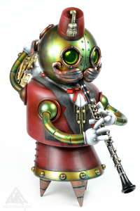 Duet-Clarinet-Front-RightMechtorian Customised Peelple toy by Doktor A. Bruce Whistlecraft.2022.