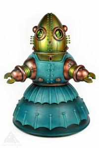 Lady Nosuke.Mechtorian customised toy by Doktor A.Bruce Whistlecraft.2023.Front.