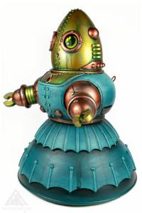Lady Nosuke.Mechtorian customised toy by Doktor A.Bruce Whistlecraft.2023.Turn.