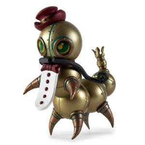 Carter P.Production art toy. Part of Mechtorian series 2 designed by Doktor A. Bruce Whistlecraft. Produced by Kidrobot.2018.